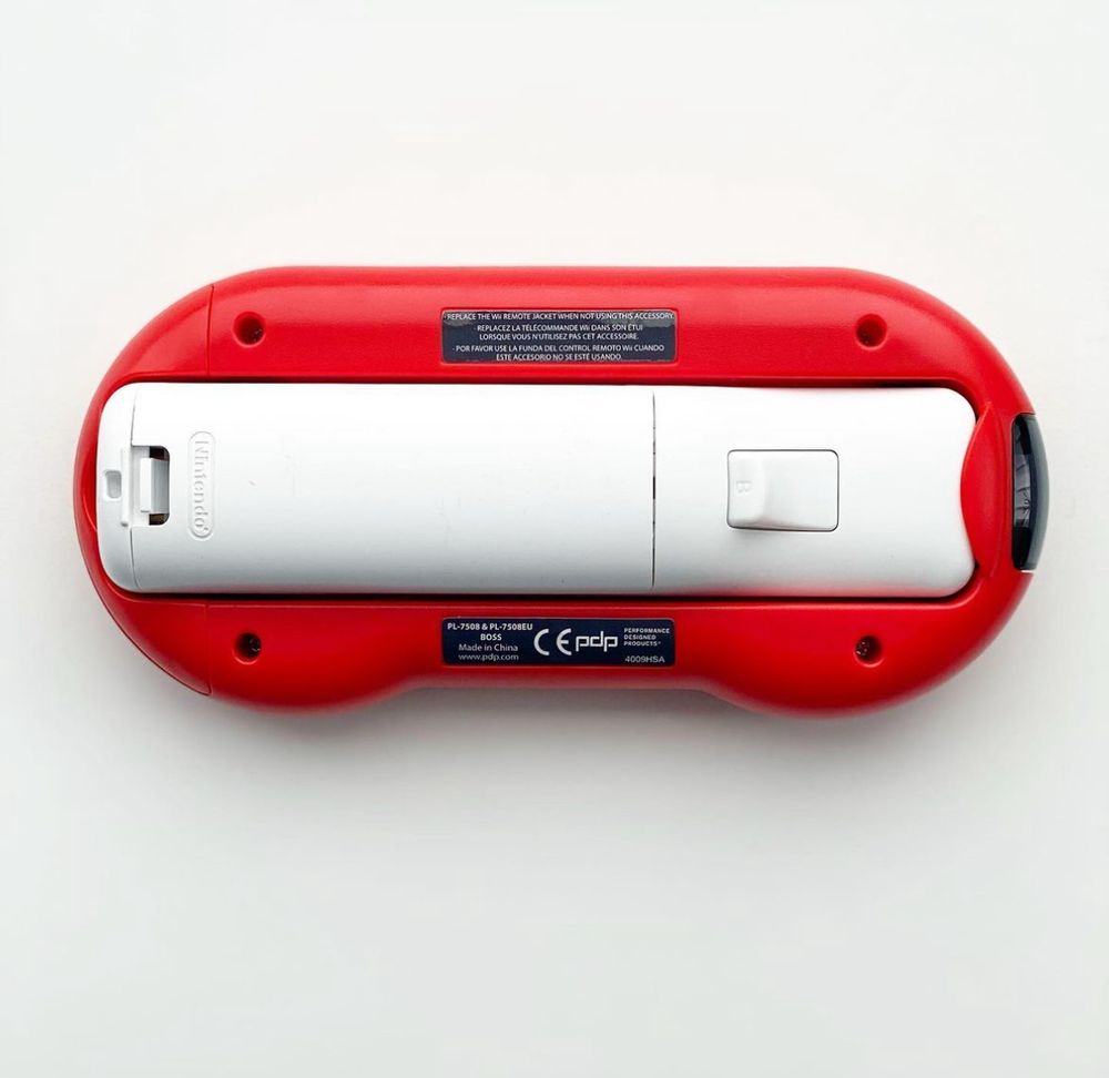 The BOSS (Big Oversized Super Shell) controller for Nintendo Wii. 