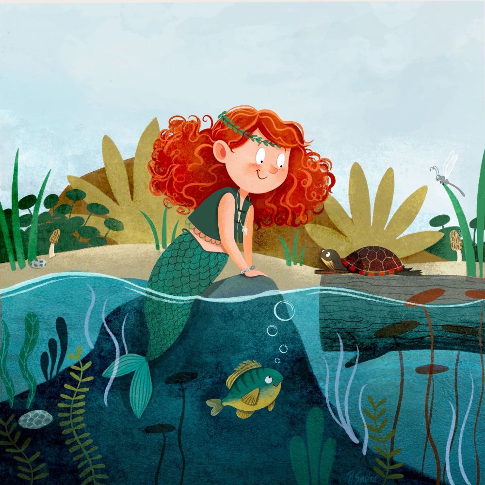 Midwest mermaid of the Great Lakes 🌿🩵#mermay