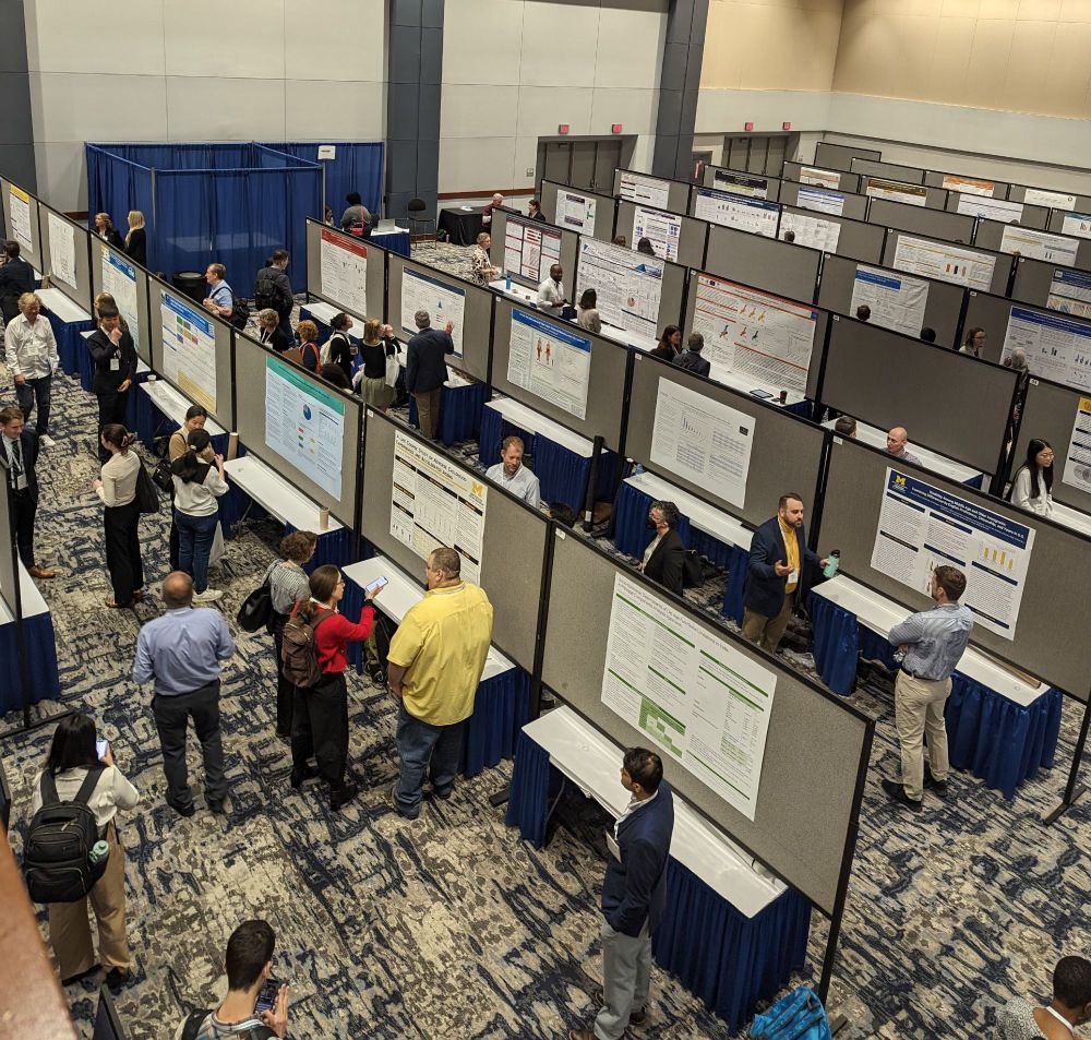 Poster session at PAA 2024 in columbus ohio