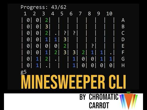 Minesweeper CLI trailer