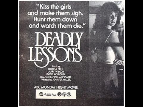 TV Guide ad for the 1983 made for TV movie Deadly Lessons