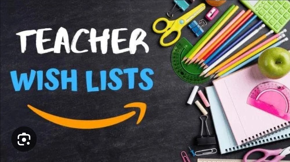 Image for teacher Amazon wishlist 