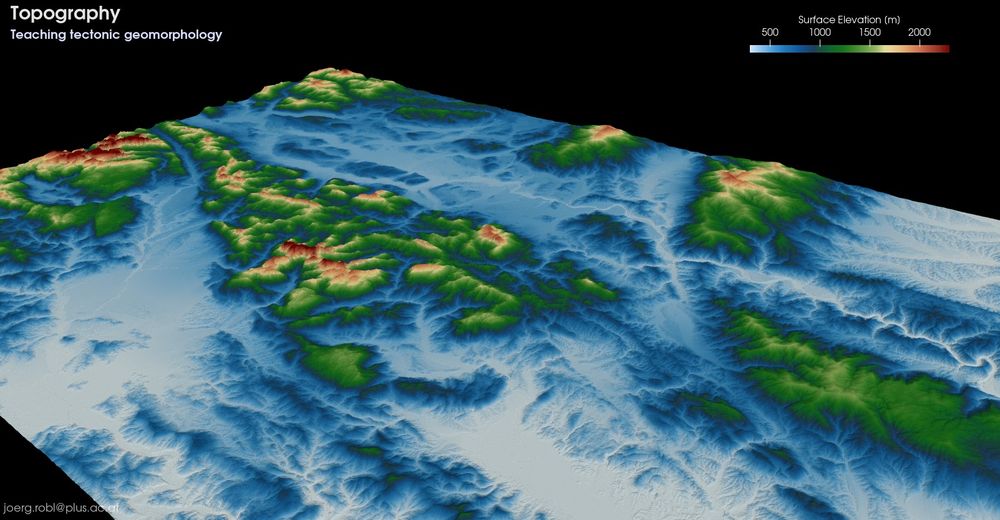 Teaching tectonic geomorphology