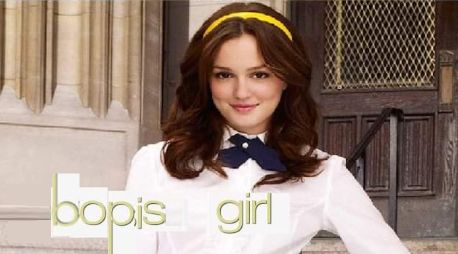 Gossip Girl title frame edited to say "bopis girl"