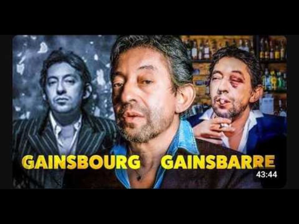 Serge Gainsbourg : la CHUTE d’un poète MAUDIT