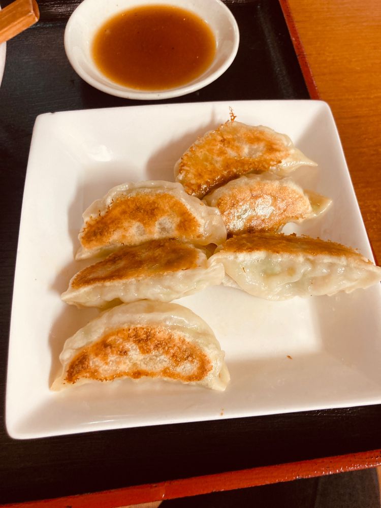 餃子。接合部の狭さには驚嘆