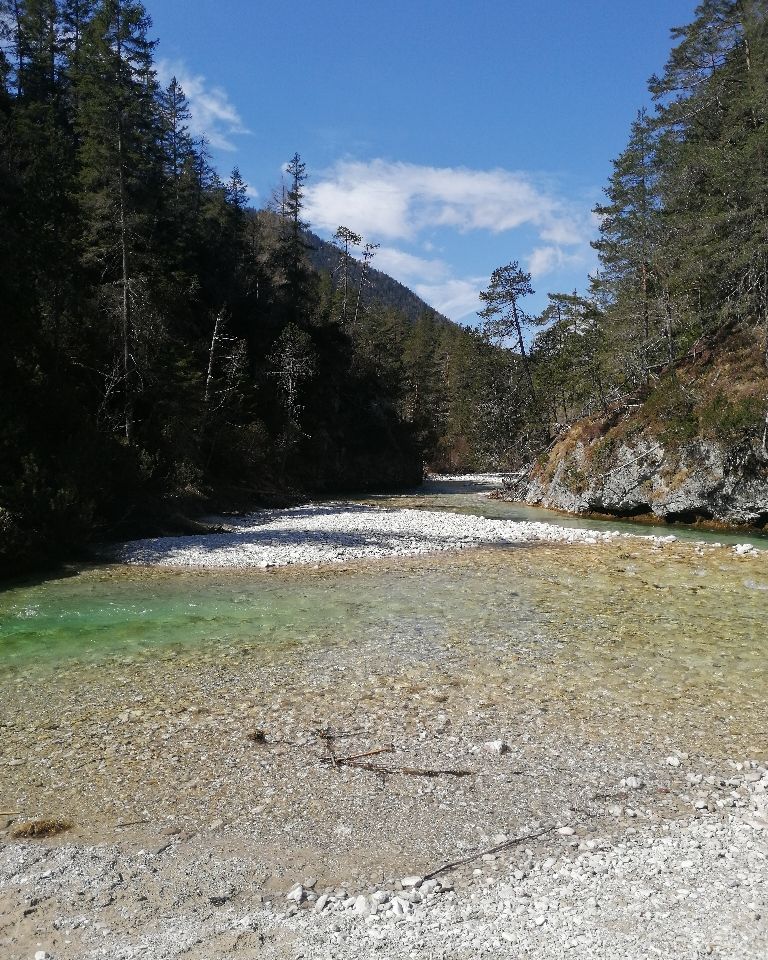 A wide river in Austria 
