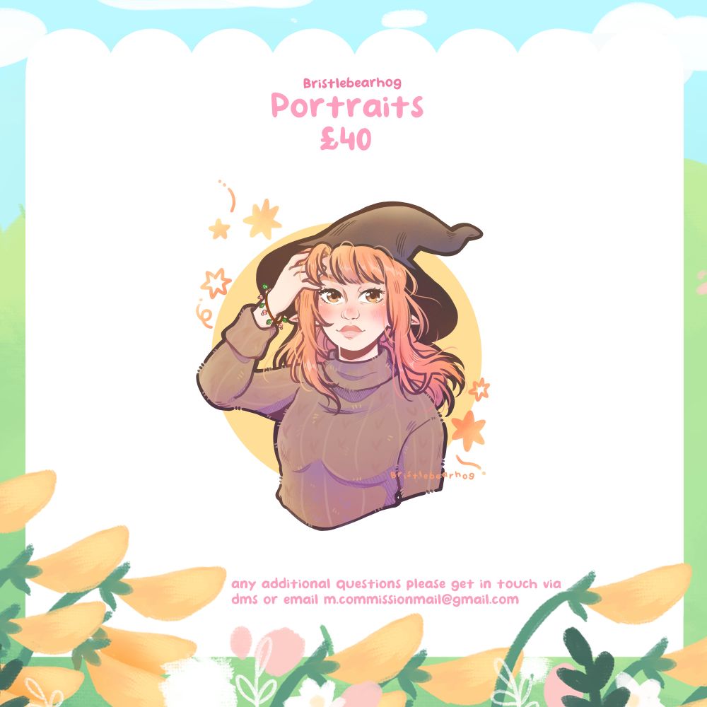 Portrait example, £40GBP