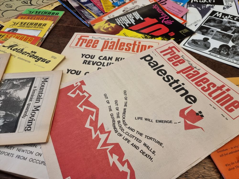1970s Free Palestine papers