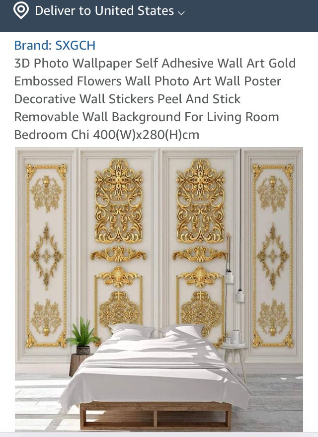 Self adhesive gold effect economy decals.