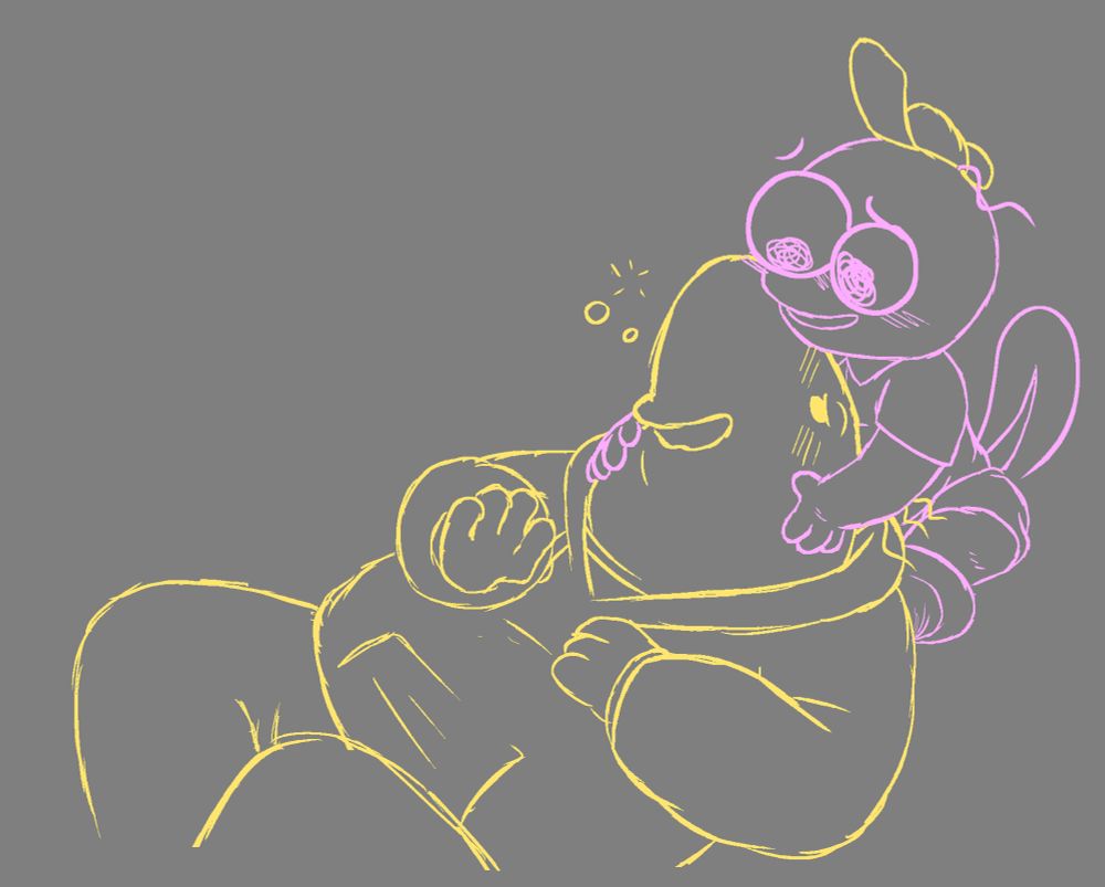 charlies drunkenly rambling to pim while laying in his lap :3 