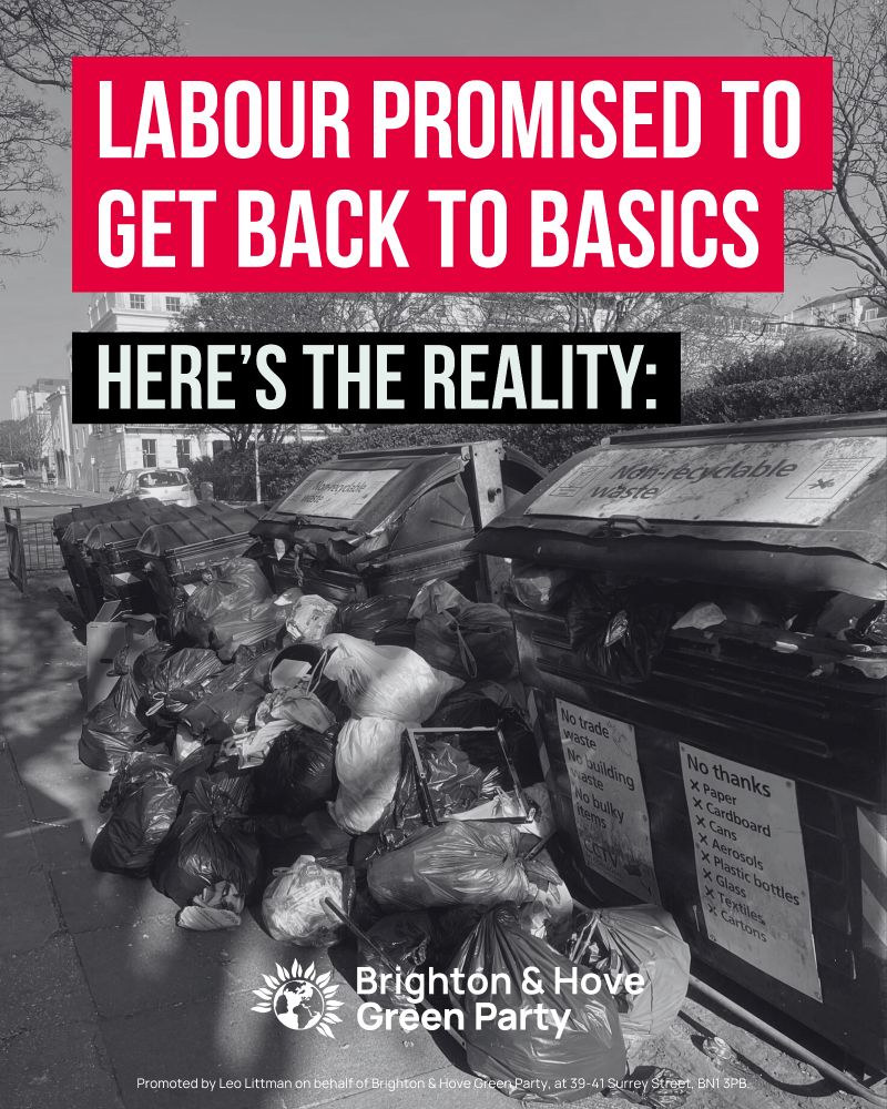 A picture of pins with the text from the tweet in front