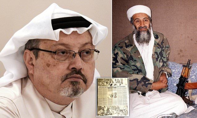 'I just fell apart crying heartbreak to you, Abu Abdullah,' murdered journalist Jamal Khashoggi tweeted hours after Osama bin Laden was confirmed dead in May 2011.
