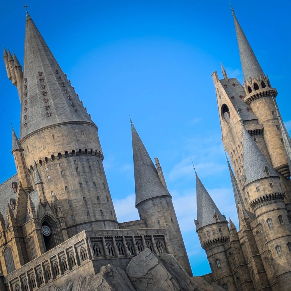 Hogwarts castle in the universal studios japan 