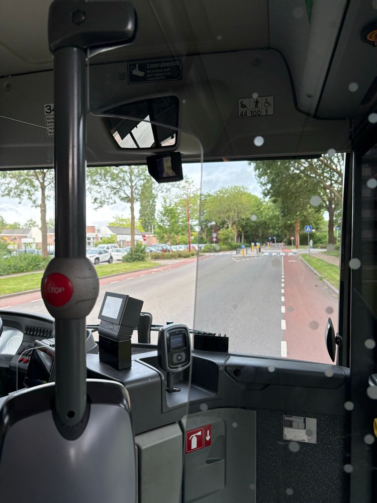 View from the bus