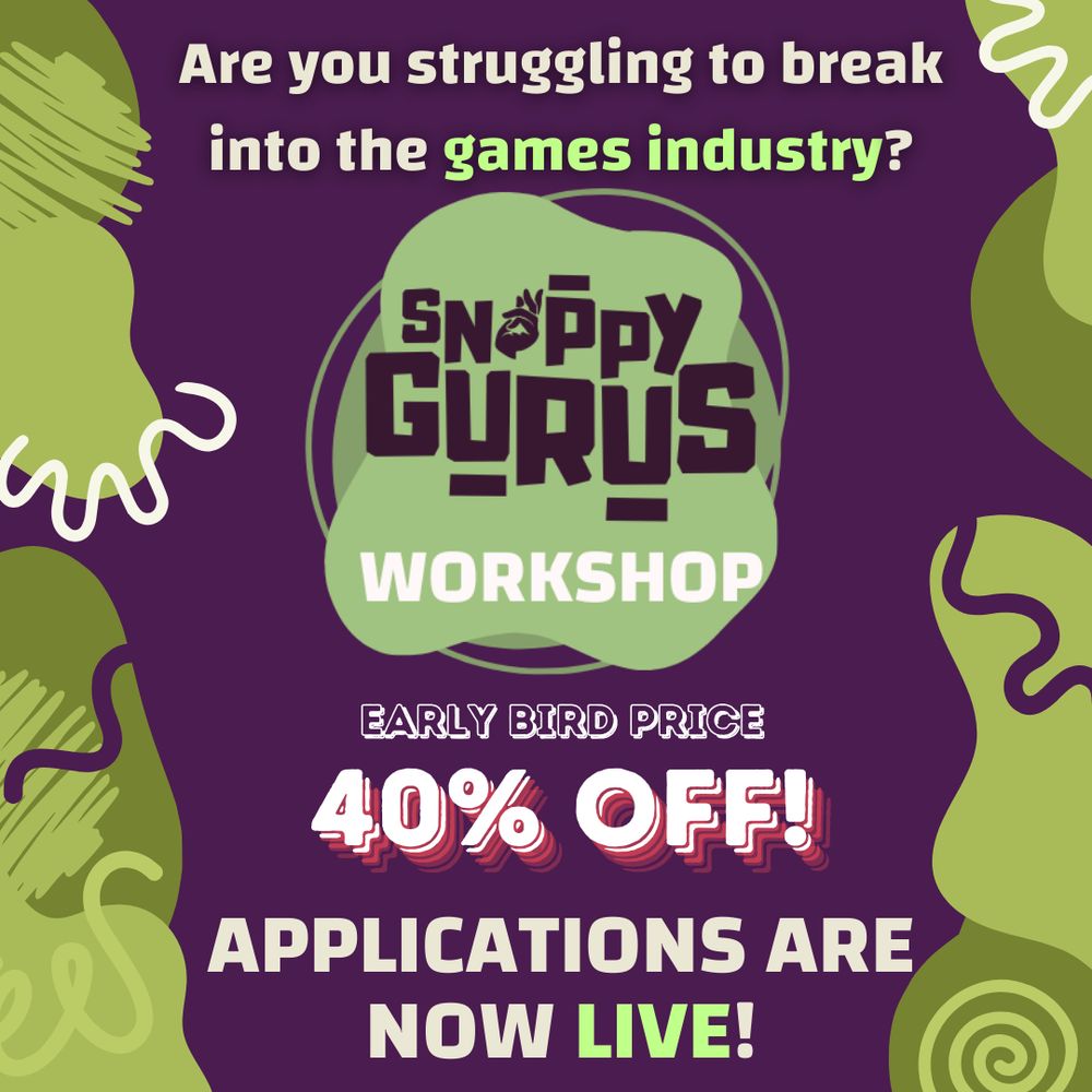 Snappy Gurus Workshop Applications Now Live
