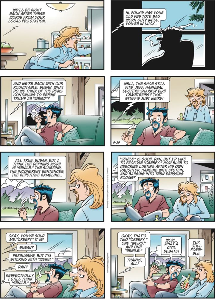 Doonesbury by Garry Trudeau for September 29, 2024 | GoComics.com