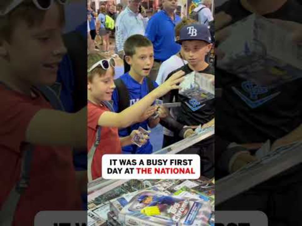 One of THE BEST 1st days of The National EVER 👏 #NSCC #NSCC25 #TradingCards #SportsCards #TheHobby