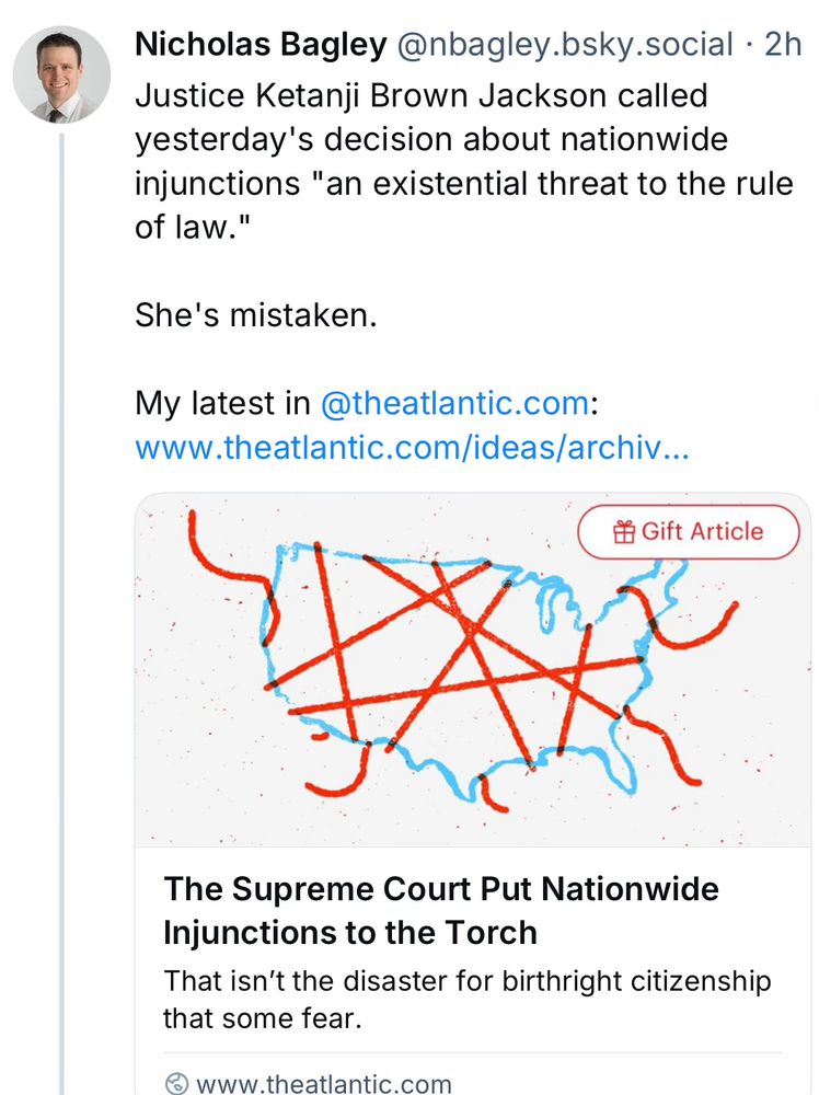 Atlantic contrarianism lol