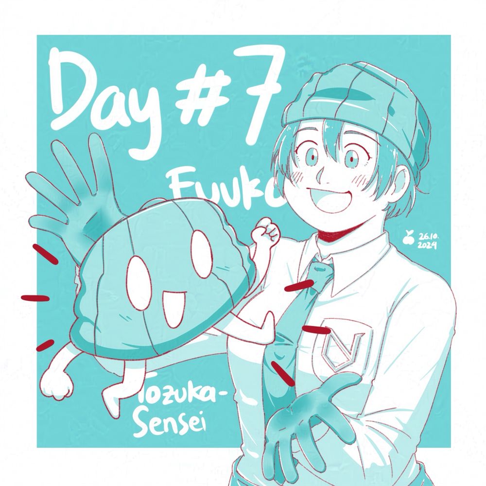 A fanart illustration for #UUAppreciationWeek Day 7 prompt: anything else I appreciate in the Undead Unluck series