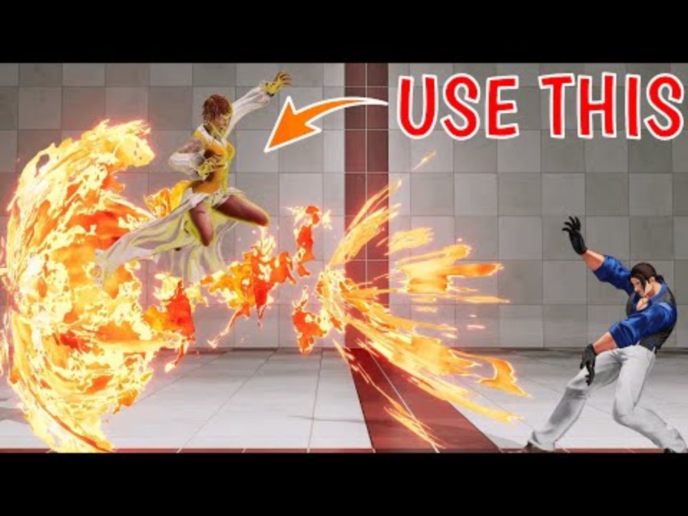 KOF XV: VICE - FullScreen Punish (Anti Projectiles)
