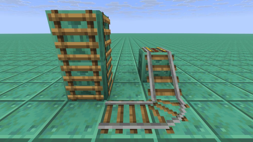 3D (2D?) Ladders & Rails.