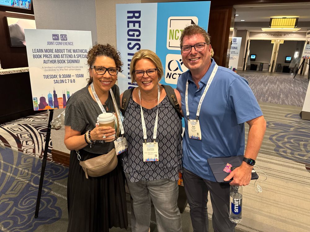 Ryan and Courtney with Monique Pollitt.