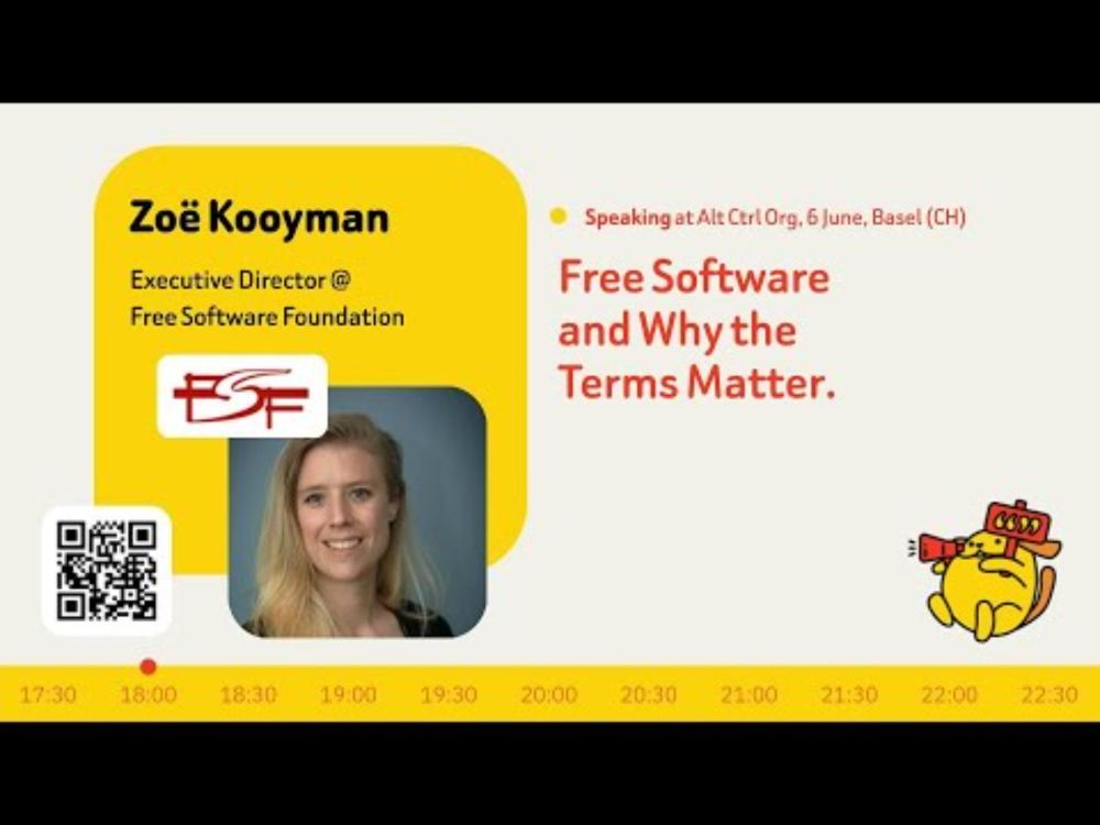 Zoë Kooyman on Free Software and Why the Terms Matter