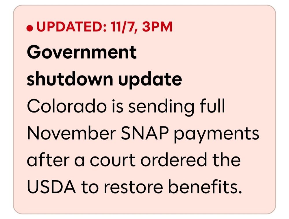 Updated info about SNAP