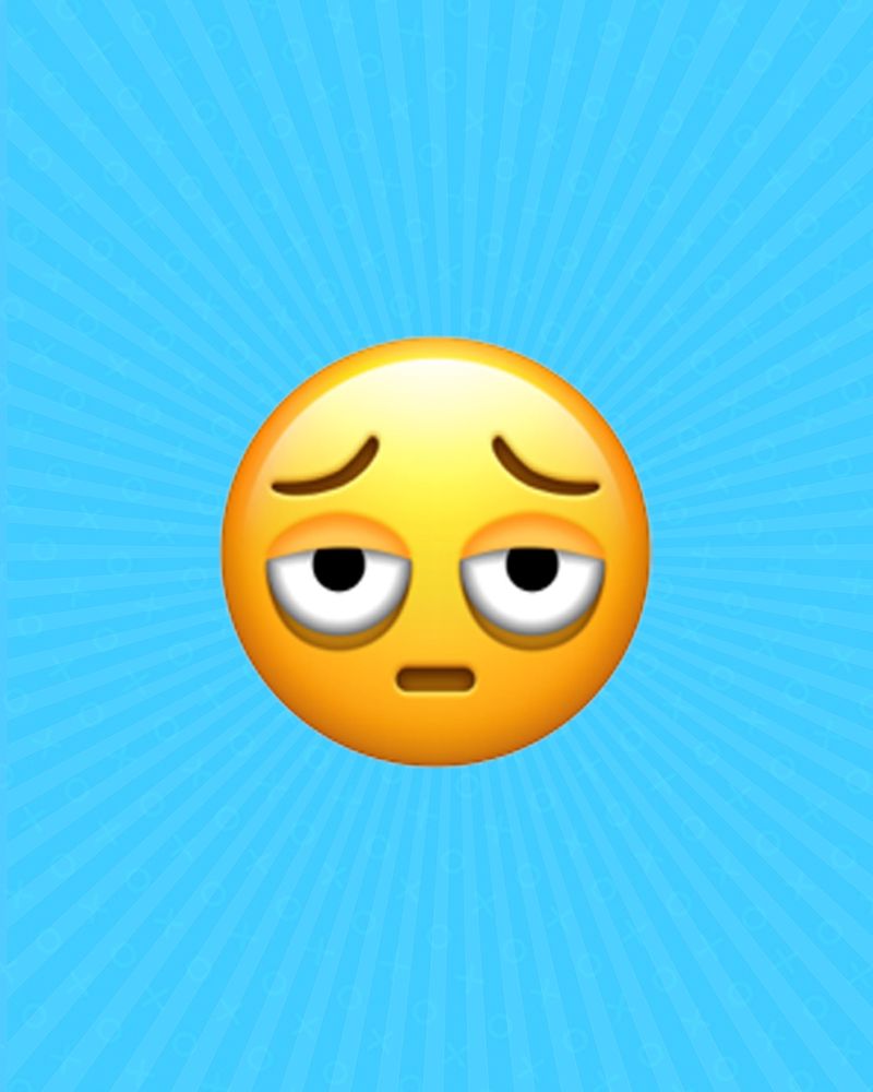 Face with Bags Under Eyes emoji