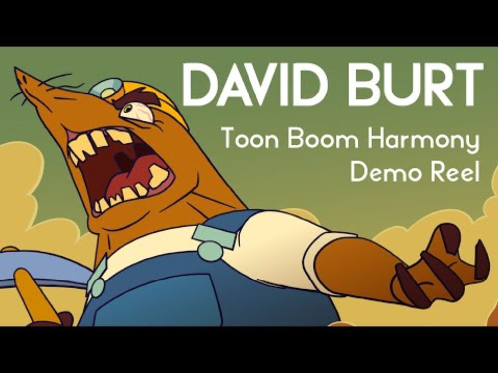 Toon Boom Harmony Demo Reel - David Burt