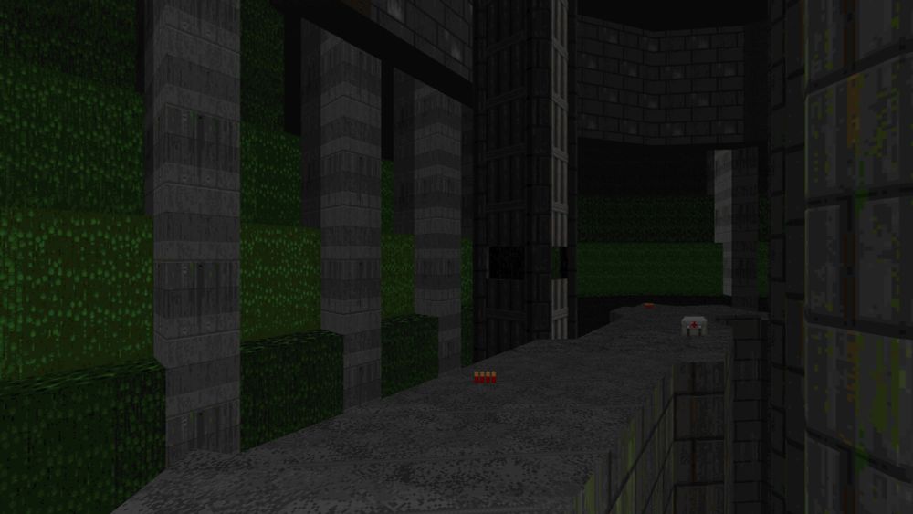 A large chamber was poison waterfalls