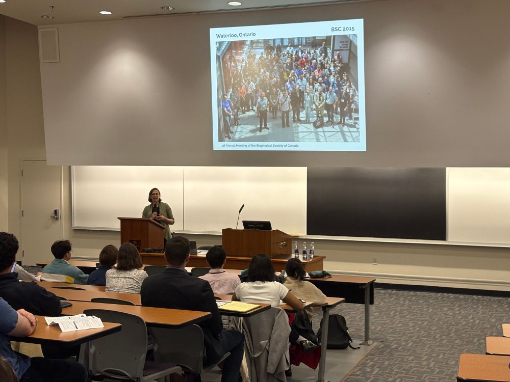 Cécile Fradin opening the 10th BSC meeting