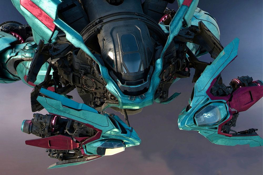 Ships detaching from the front