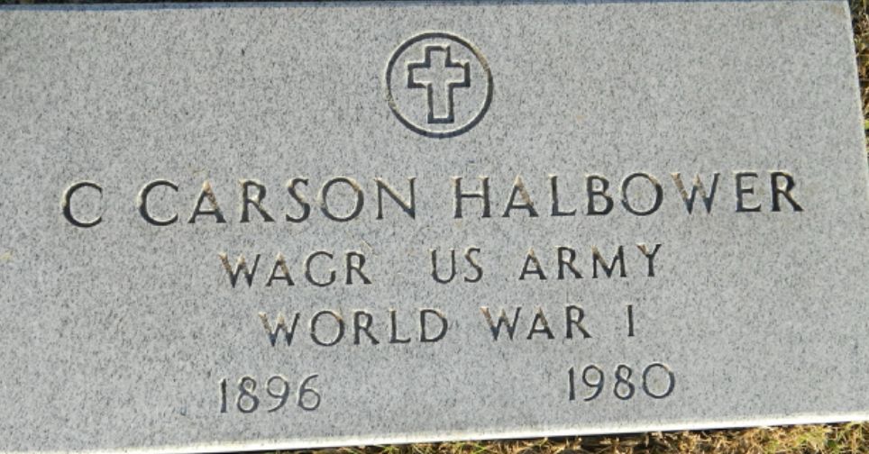 Gravestone for my grandfather’s service in World War 1 as a Wagoneer. He picked up bodies all during his tour of the dead and wounded. He never talked much about it. 