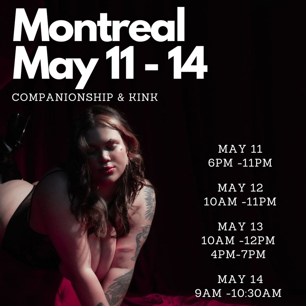 Emilia leaning towards the camera. They are looking down. Her hair is dark brown and loose. She is wearing a black bodysuit. Her arms are covered with tattoos.
There is white text over the image.