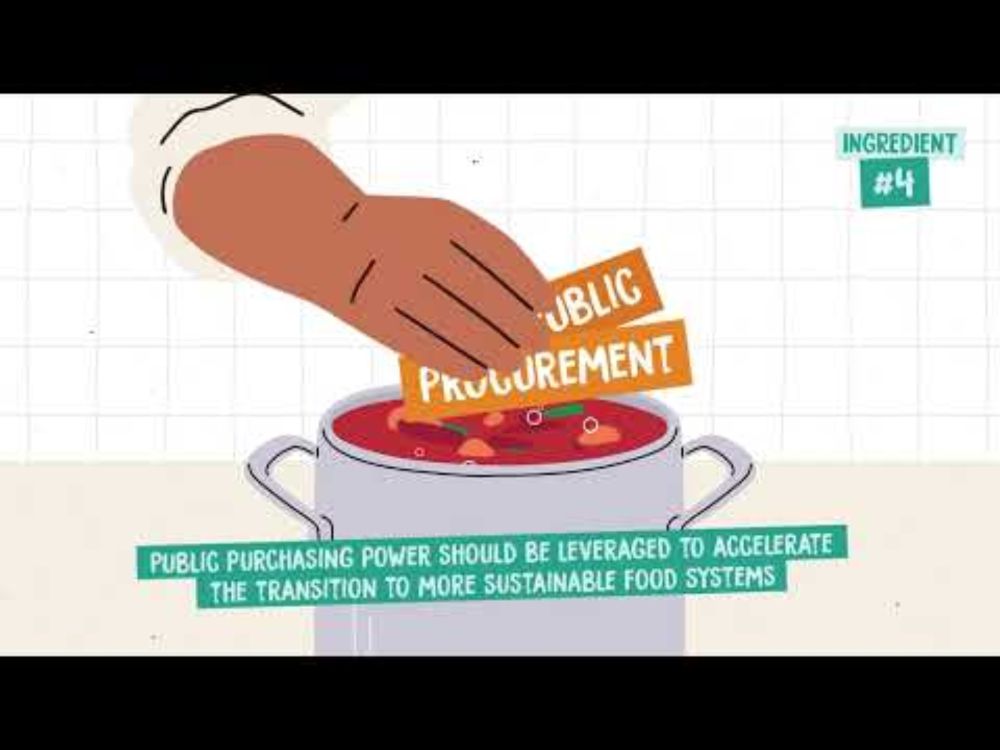 Put Change on the Menu: What's the recipe for more sustainable food systems in the EU?