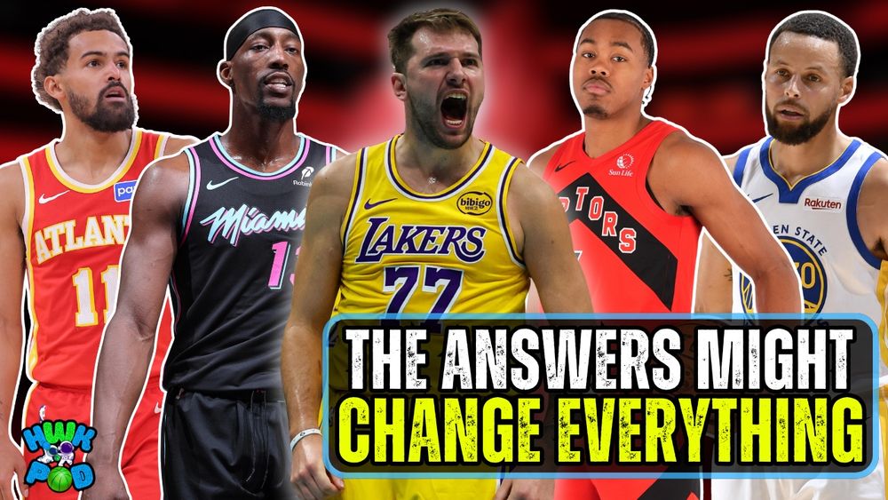 The Hardwood Knock NBA podcast discusses seven questions that are boring a hole in their collective brains. Subscribe to Hardwood Knocks wherever you get your podcasts!