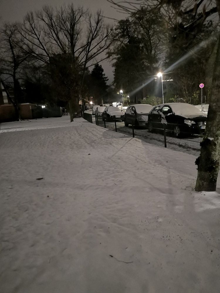 Snowy street