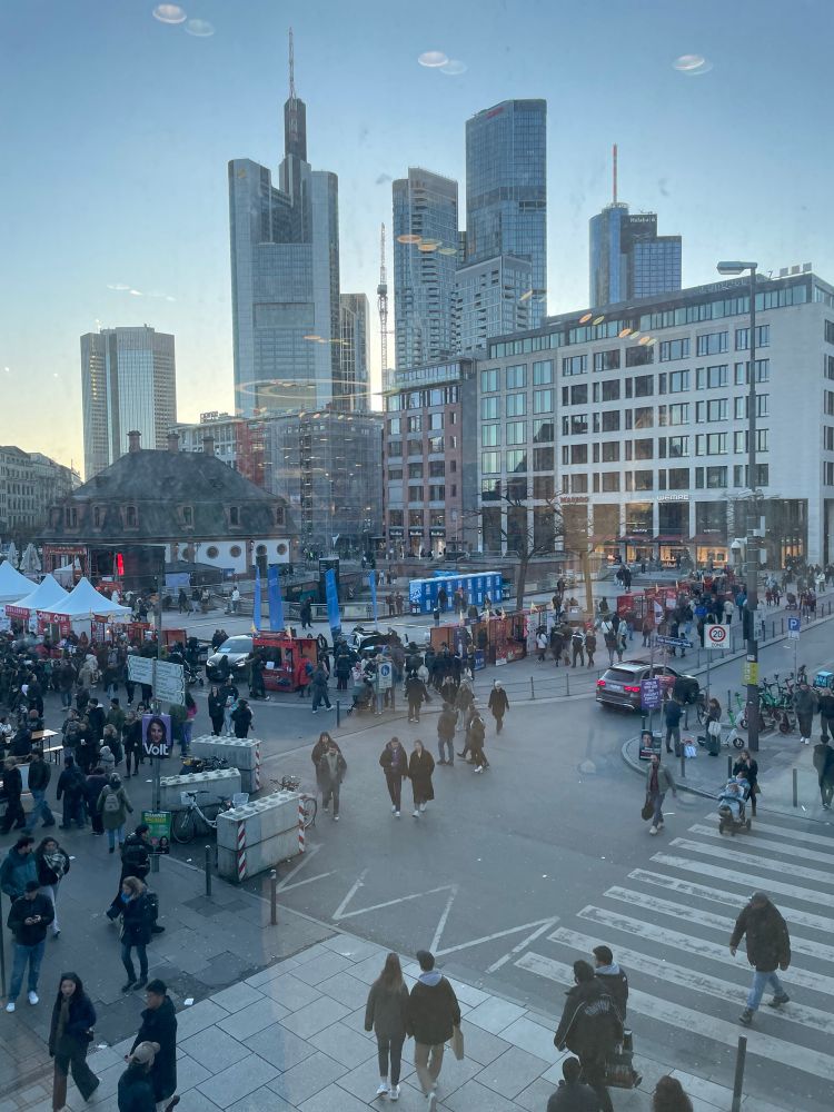 Frankfurt am Main, Blick auf die Hauptwache 