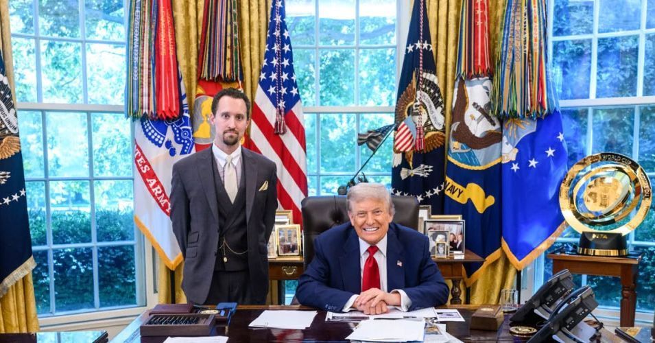 An Account Using the Same Name as Trump's BLS Pick Posted Red-Pilled Conspiracy Theories