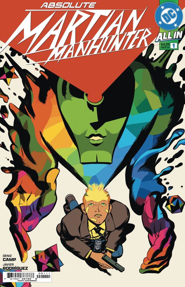 cover of the first issue of Absolute Martian Manhunter