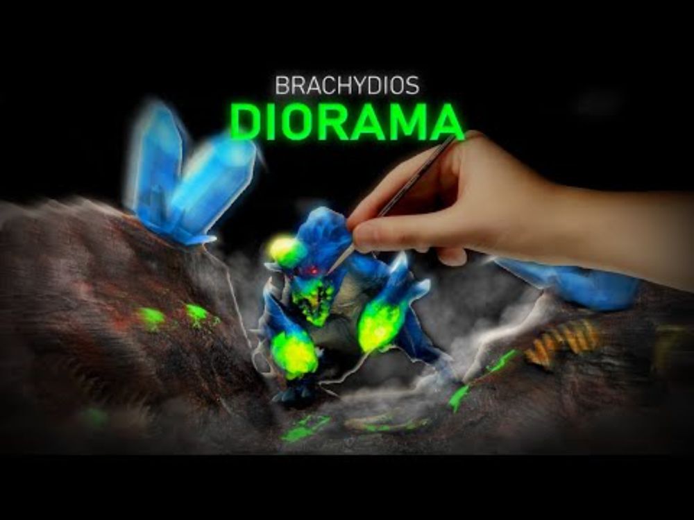 I Made A Brachydios Diorama! | Full Walkthrough