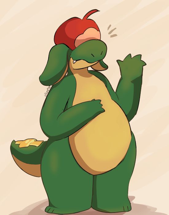 Anthro Appletun from Pokemon