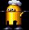 Gutbuster, a yellow cylindrical-shaped chef Badnik who only appeared in "Knuckles' Chaotix"