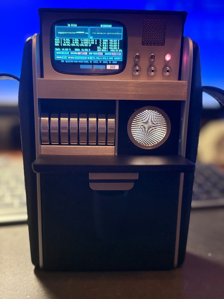 A tricorder from Star Trek