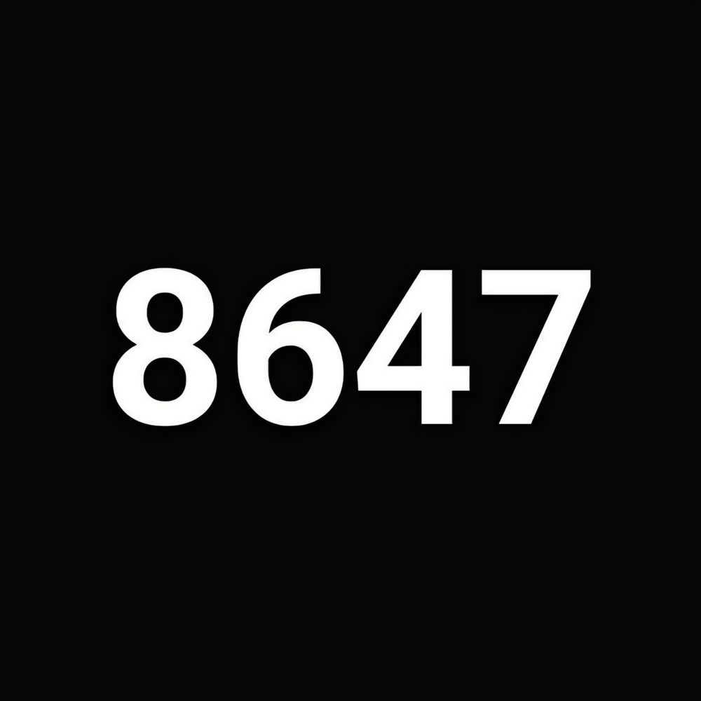 8647