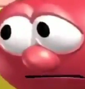 Bob the tomato looks ill at ease