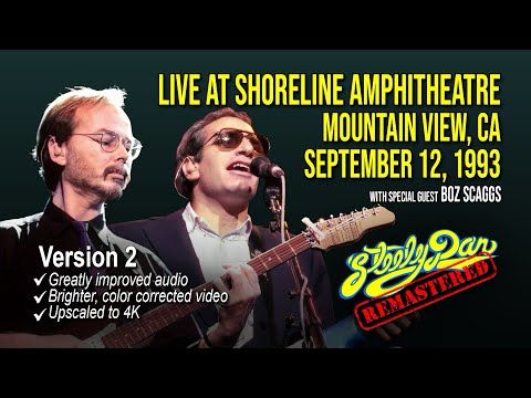 Steely Dan 1993-09-12 Mountain View, CA | Remastered Concert | 4K AI Upscaled