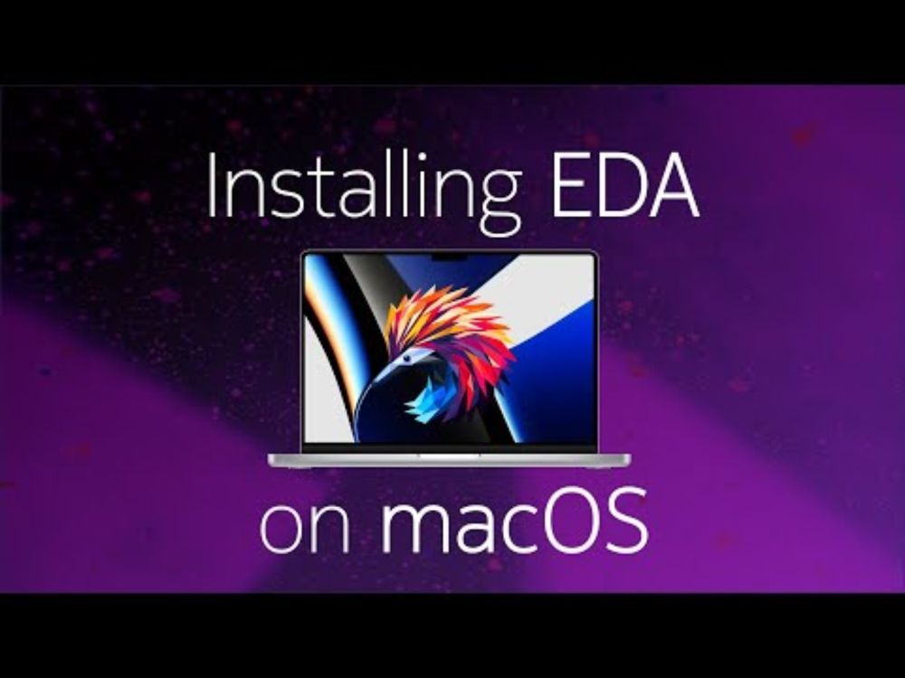 Installing EDA on macOS